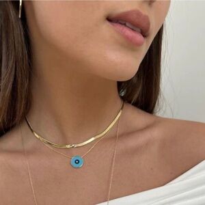 Jennifer Zeuner Hamilton Herringbone Chain